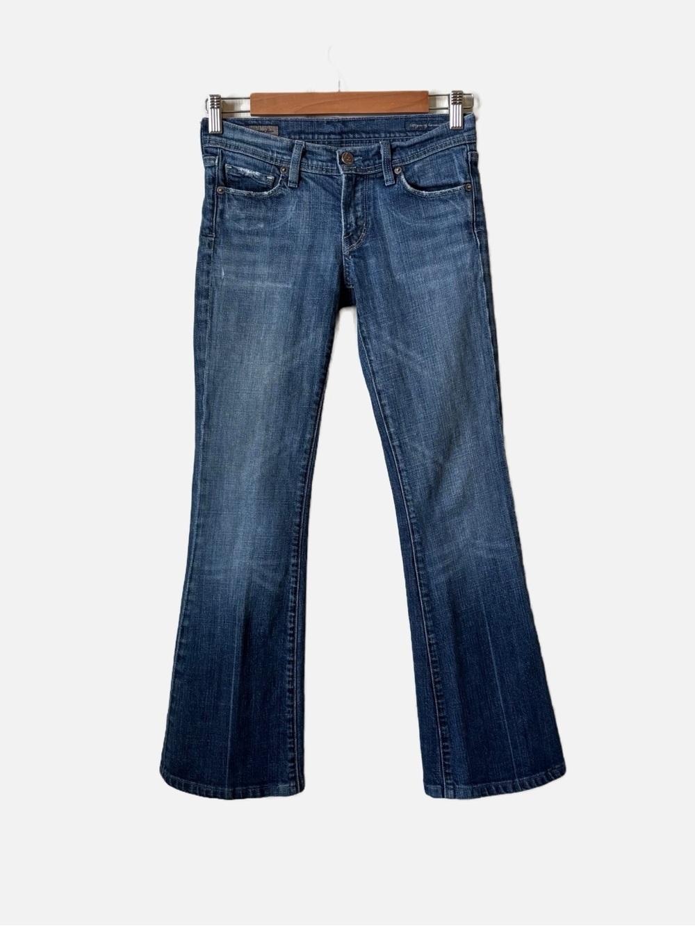 Citizens Of Humanity Ingrid 002 Stretch Low Waist Flair/Flare Jeans Y2K Size 25 - Picture 3 of 14